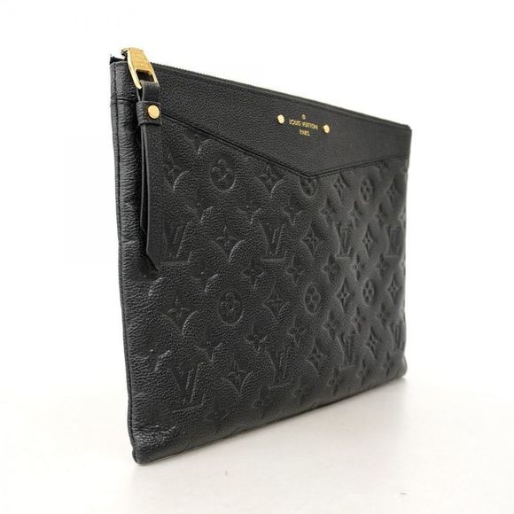 Louis Vuitton Monogram Empreinte Daily Pouch M62937 Noir Black Women - Picture 2 of 8